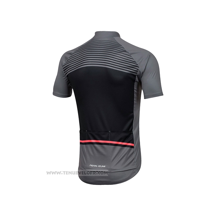 2021 Maillot Cyclisme Pearl Izumi Profond Gris Manches Courtes et Cuissard